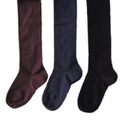 Women's Machine Washable Tights in Wool and Cotton Women's Machine Washable Tights in Wool and Cotton