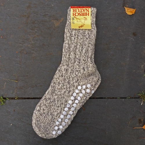 Non-slip House Socks in Wool Non-slip House Socks in Wool