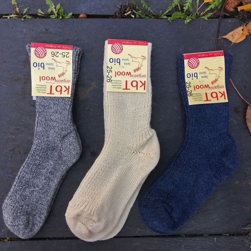 2-pack Basic Thick-knit Wool Socks 2-pack Basic Thick-knit Wool Socks