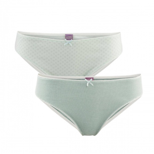2-Pack of Women's Mini Briefs in Organic Cotton 2-Pack of Women's Mini Briefs in Organic Cotton