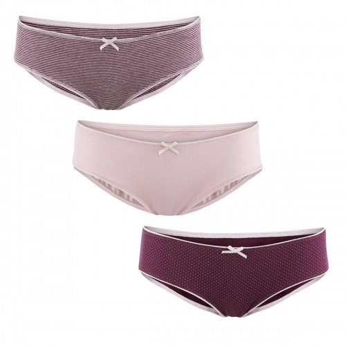 3-Pack Girl's Pants in Organic Cotton 3-Pack Girl's Pants in Organic Cotton