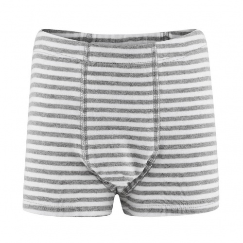 Boys Stripy Boxer Shorts in Organic Cotton Boys Stripy Boxer Shorts in Organic Cotton