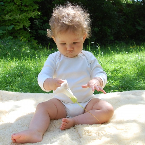 3-Pack Long Sleeve Baby-Body in Fairtrade Organic Cotton 3-Pack Long Sleeve Baby-Body in Fairtrade Organic Cotton