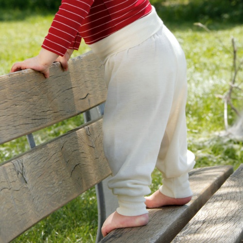 Most Comfy Baby Trousers in Wool/Silk Most Comfy Baby Trousers in Wool/Silk
