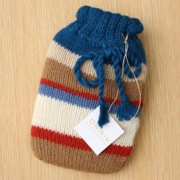 Eco Safe Hot Water Bottle with Hand-Knitted Baby Alpaca Cover Eco Safe Hot Water Bottle with Hand-Knitted Baby Alpaca Cover