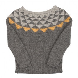 Raglan Triangle Jumper in Softest Baby Alpaca Raglan Triangle Jumper in Softest Baby Alpaca