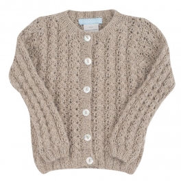 Children's Hand-knitted Llama Cardigan Children's Hand-knitted Llama Cardigan