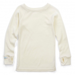 Children's Base Layer Top in Superfine Merino Wool Children's Base Layer Top in Superfine Merino Wool