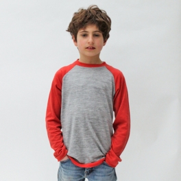 Raglan Top in Superfine Merino Wool Raglan Top in Superfine Merino Wool