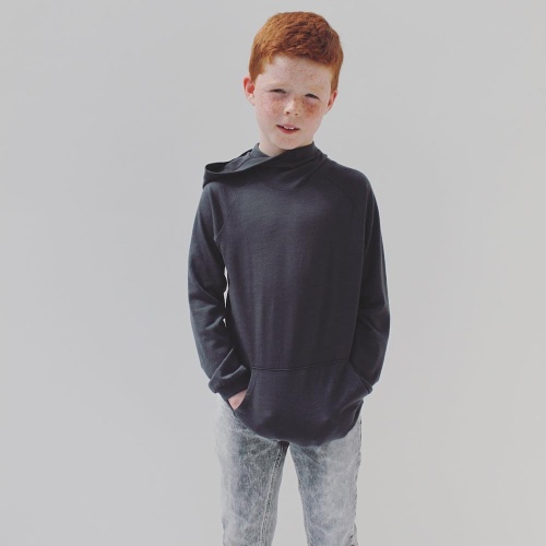 Hooded Jumper in Supersoft NZ Merino Wool Hooded Jumper in Supersoft NZ Merino Wool