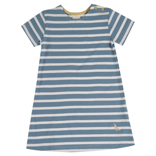 Organic Cotton Breton Stripe Dress Organic Cotton Breton Stripe Dress