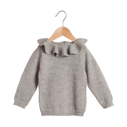 Pierrot Jumper In Pure Baby Alpaca Pierrot Jumper In Pure Baby Alpaca