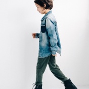 Skater Trousers in Supersoft NZ Merino Wool Skater Trousers in Supersoft NZ Merino Wool