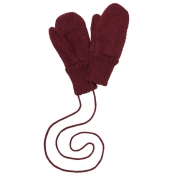Boiled Wool Fleece Gloves