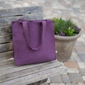 Organic Felted Wool Shopping Bag