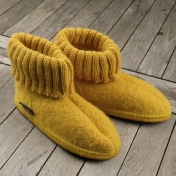 Boiled Wool Children\'s Slippers