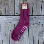 Adult\'s Non-slip House Socks in Wool