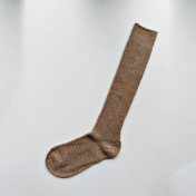 Adult\'s Long Camel Wool Socks