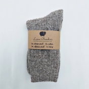 Adult\'s Natural Short Anna Socks