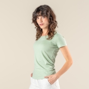 Women's Short-Sleeved T-Shirt in Organic Cotton