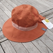 Broad-brimmed Olaf Sun Hat in Organic Cotton (UV)
