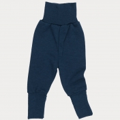 Baby Trousers in Wool and Silk Terry