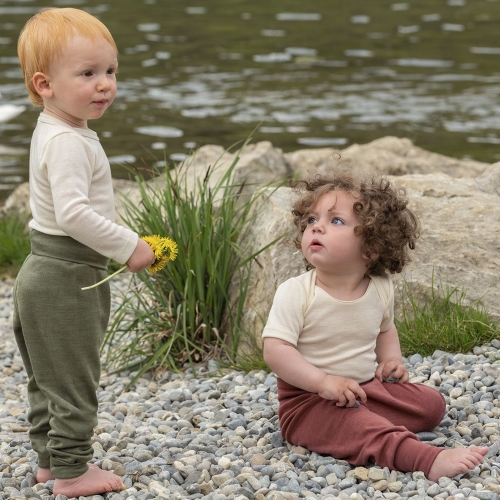 Most Comfy Baby Trousers in Wool & Silk