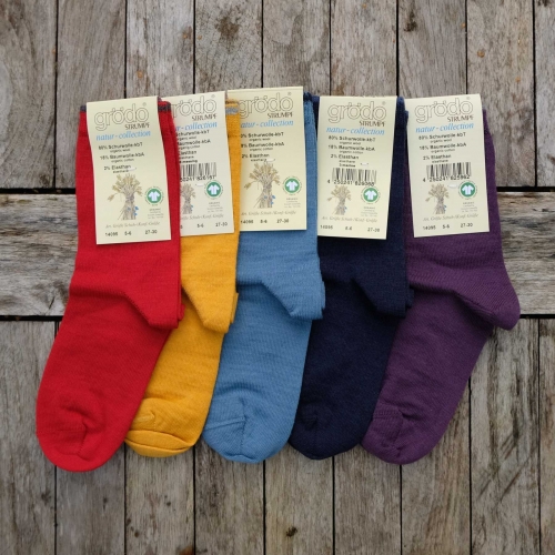 Children's Socks in Organic Wool & Organic Cotton