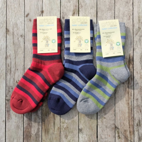 Children's Soft and Cosy Organic Cotton Terry Socks