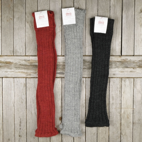 Adult\'s Extra Thick Legwarmers in Organic Wool