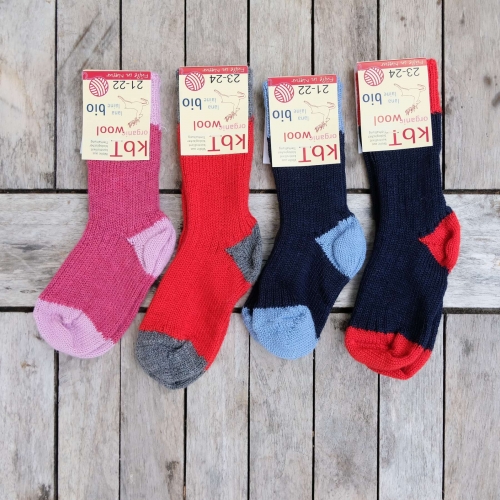 Children's Toe and Heel Wool Socks