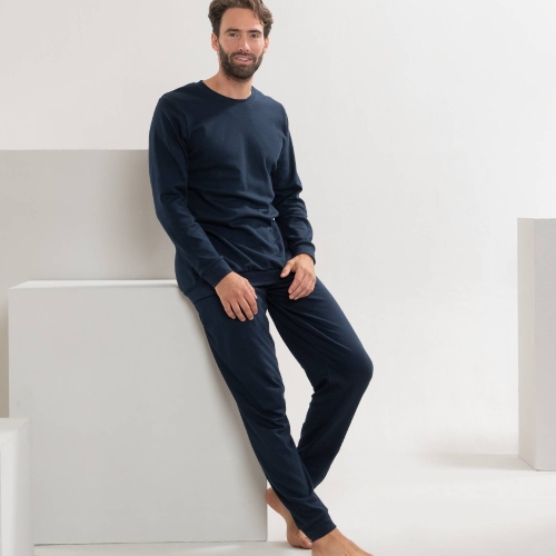 Men's 2-Piece Pyjamas in Soft Organic Cotton Jersey