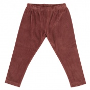 Soft Organic Cotton Velour Leggings