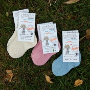 2-Pack - Baby Socks in Organic Wool