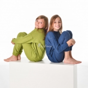 Organic Children's Pyjamas in Merino Wool Terry