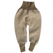 Warm Baby Pants in Merino Wool & Organic Cotton Fleece