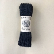 Adult\'s Ribbed Wrist Warmers in Pure Baby Alpaca