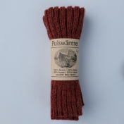 Adult\'s Ribbed Wrist Warmers in Pure Baby Alpaca