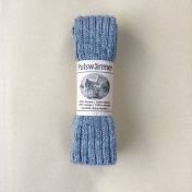 Adult\'s Ribbed Wrist Warmers in Pure Baby Alpaca