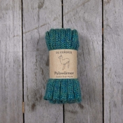Children\'s Ribbed Wrist Warmers in Pure Baby Alpaca