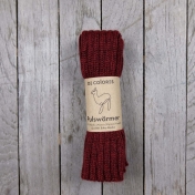 Adult\'s Ribbed Wrist Warmers in Pure Baby Alpaca