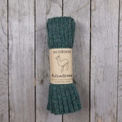 Adult\'s Ribbed Wrist Warmers in Pure Baby Alpaca