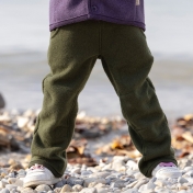 Trousers in Boiled Organic Merino Wool