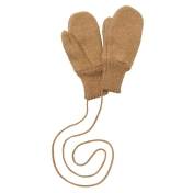 Boiled Wool Fleece Gloves