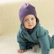 Winter Hat in Boiled Organic Merino Wool