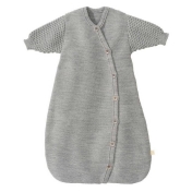 Knitted Organic Merino Wool Sleeping Bag with Sleeves