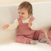 Dungarees in Organic Merino Wool