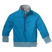 Half-Zip Sweater in Organic Merino Wool