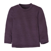 Lightweight Plain Knitted Jumper in Organic Merino Wool