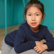 Lightweight Plain Knitted Jumper in Organic Merino Wool